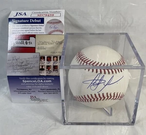 Fernando Tatis JR. Autographed Signed MLB Baseball JSA Authentic Signature Debut - Picture 1 of 13