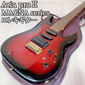 Aria Pro II Magna Series E-Gitarre mit Softcase sauber gebraucht geprüfter Klang - Bild 1 von 9