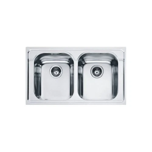 Franke Lavello 2 vasche (86x50cm) Amt 620 ARMONIA Inox Microdecoro 101 0021 605 - Immagine 1 di 1