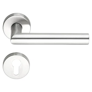 Rosettengarnitur TOULOUSE PZ Edelstahl matt TS=38-43mm - Bild 1 von 1