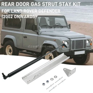 Kit de soporte de puntal de gas de puerta trasera de acero inoxidable para Land Rover Defender - 2002 en adelante - Imagen 1 de 7