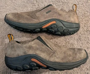 Merrell Jungle Waterproof Moc Brown Suede Leather J52931WZ Men's 12 Wide - Picture 1 of 7