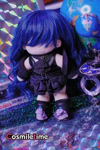 Final Fantasy FF14 Gaia Clothes Fit 20CM Plush Doll Leather Clothing Skirt YZ - Picture 1 of 8