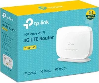 TP-Link TL-MR105 LTE Router 4G Router unterstützt Nano SIM Karten 150 Mbit/s - Bild 1 von 4