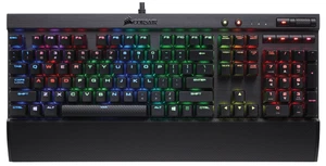 Corsair K70 RGB Rapidfire LED Backlit Mechanical Gaming Keyboard Cherry MX Speed - Picture 1 of 6