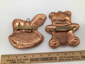 2er Set Himark Kupfer Ausstechformen Weihnachtsbaum & Teddybär Portugal Deko - Bild 1 von 2