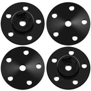 ALU Tamiya Clod Buster Wheel Hex Hub adapters for Axial Wraith/TXT tires (12mm) - Picture 1 of 6