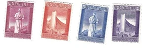 UMM Vatican stamps set World Expo Brussels - Picture 1 of 1