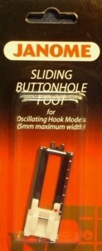 Janome Sliding Buttonhole Foot for Oscillating Hook Models(5mm maximum width) - Image 1 of 1
