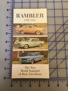 1961 American Motors Rambler Brochure Folder  - Picture 1 of 1