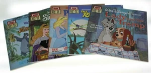 Walt Disney Set of 5 Read-Along Books Vintage 1977 VGC No Tapes Free Shipping - Picture 1 of 6