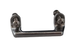 QSC Rear Seat Chromed Strap Clamp fits Porsche 1965-89 911 930 912 90155580120  - Bild 1 von 1