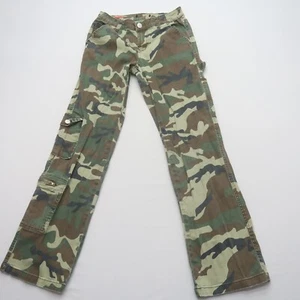 Pantaloni cargo mimetici da donna Hot Kiss taglia 5 vestibilità rilassata vita media - Foto 1 di 10