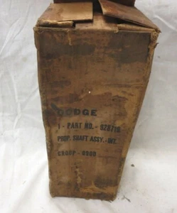 WWII Military Truck 1-1/2 Ton Truck 6x6 G507 Rear Propeller Shaft NOS - Bild 1 von 1
