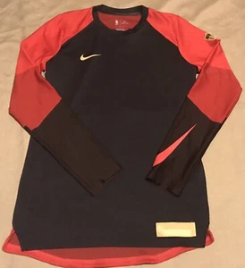 Nike NBA Finals Dri-Fit Camisa Manga Larga AH4029-657 Warriors Roja Talla L-Alta - Imagen 1 de 5