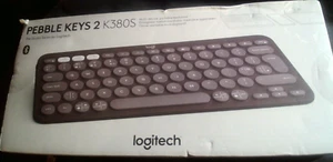 Logitech Pebble Keys 2 K380S Multi-Device, portable keyboard. Bluetooth. New. - Picture 1 of 6