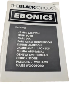 Black Scholar 1997 Ebonics | James Baldwin “Black English” Essay Vol 27 #1 - Bild 1 von 13