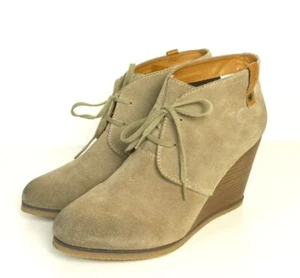 PEPE JEANS Ankle- Boots Stiefelette Wedges Keilabsatz Beige Gr. EUR 40 - Bild 1 von 5