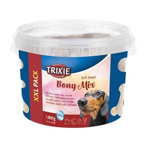 Trixie Soft Snack Bony Dog Treat Mix XXL Pack 1800g - Picture 1 of 1