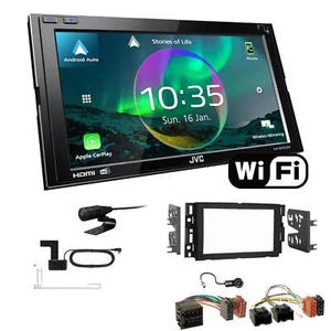 JVC Autoradio WiFi Apple CarPlay Android für Chevrolet Tahoe 2006-2013 schwarz - Bild 1 von 7