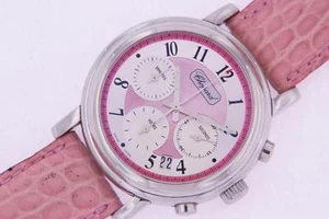 Reloj Cronógrafo Chopard Mille Miglia Elton John Damas Edición Limitada Rosa - Imagen 1 de 12