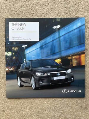 2011 Lexus CT 200h - Car Brochure (UK) - Image 1 of 4