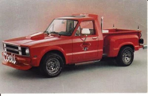 VINTAGE Ford Motorsport COORS Courier postcard Revell show pickup truck - Picture 1 of 2