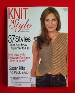 Knit 'N Style 156 August 2008 Magazine - Imagen 1 de 5