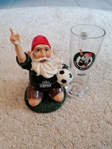 Karlsberg Brauerei Zwerg Hansi mit Glas - Bild 1 von 1