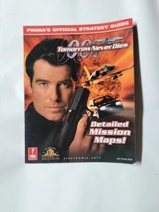 Prima's Official Strategy Guide 007 Tomorrow Never Dies With Poster - Picture 1 of 5