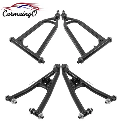 Front Upper + Lower A-Arms Set for Yamaha Raptor 700R YFM700R Control Arms 06-09 - Image 1 of 4