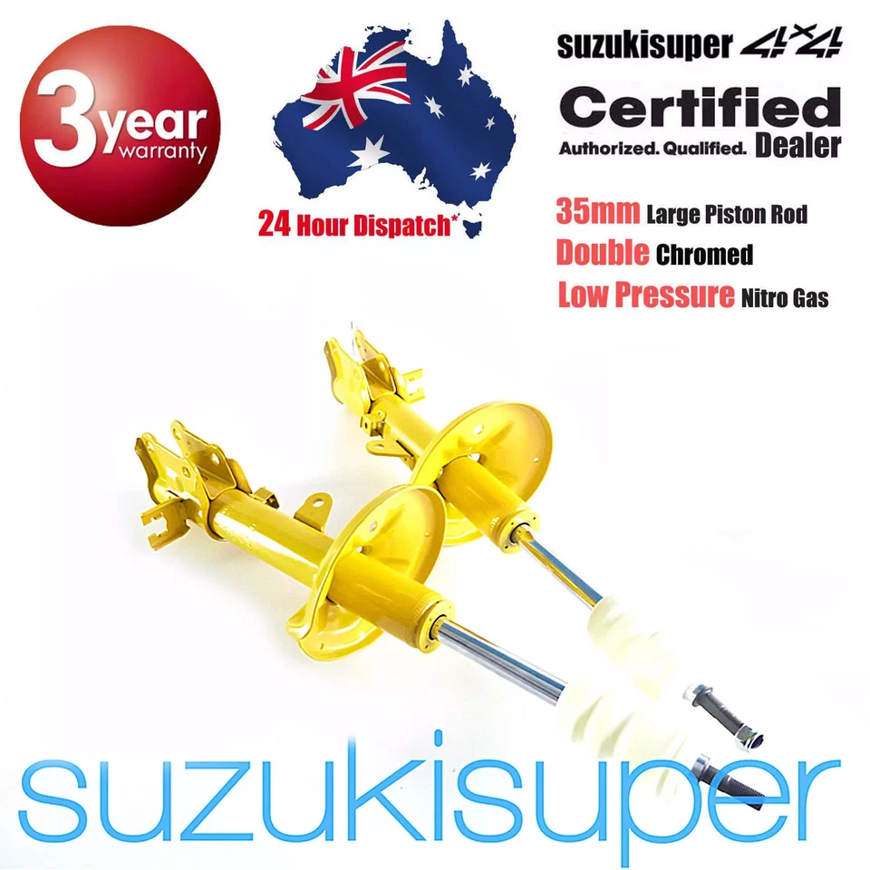 2 Front Struts Mazda 626 GE V6 Sedan Hatchback  GT Gas Shock Absorbers - image 1 of 1