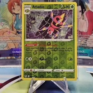 Ariados 004/195 Silver Tempest Pokemon TCG Reverse Holo quasi nuovo/m - Foto 1 di 2