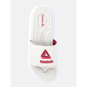 Reebok Herren Memory Foam Slide Sandalen mit verstellbarem Riemen, Größe 7, hellbraun - Bild 1 von 5