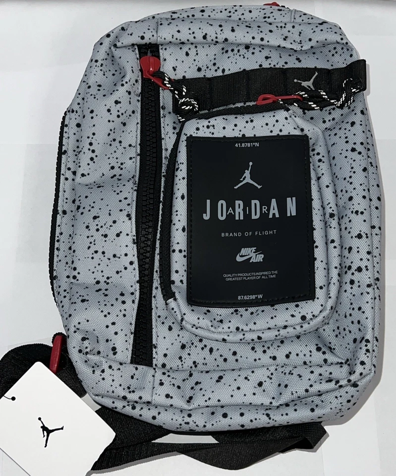 Air Jordan Hesi Crossbody Bag (3L) Unisex Sling Bag Cement Grey MA0839-G0W