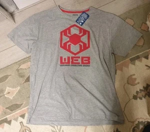 T-Shirt Laboratoire Avengers Campus Web Gray S Disneyland Paris - Picture 1 of 3
