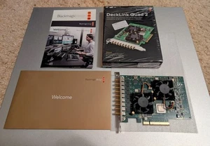 Carte de capture et de lecture BLACKMAGIC DeckLink Quad 2 8 canaux 3G-SDI - Photo 1/1