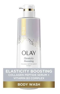 Olay Elasticity Boosting Cllegen Peptide Serum Complex Body Wash 20 oz Pump - Picture 1 of 7