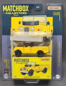 Matchbox Collectors ‘65 Yellow Land Rover Gen II Pickup Truck 1/64 Diecast - New - Picture 1 of 4