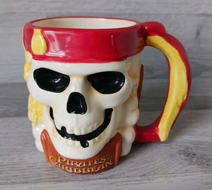 Taza Cerámica Piratas del Caribe Disney Diseño Calavera N Huesos Cruzados - Imagen 1 de 9
