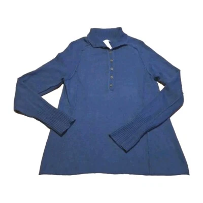 Suéter Soft Surroundings L Angora Cachemira Cálido Acogedor Trabajo Suave Difuso Cómodo   Foto 1 de 4