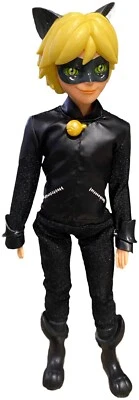 Miraculous Ladybug CAT NOIR 11" Muñeca Articulada Figura de Acción Zag Bandai Foto 1 de 4