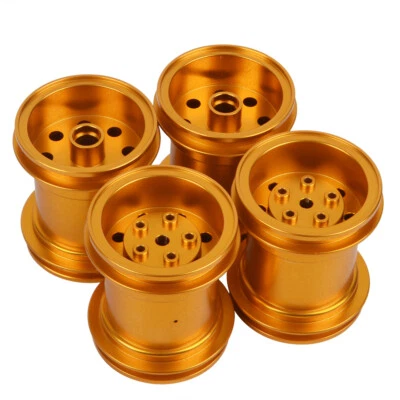 Aluminum Wheels Für Tamiya CW-01 Lunch Box Midnight Pumpkin #9335666 Chassis - Bild 1 von 4