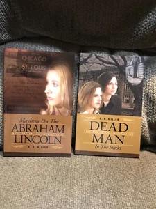 GB Miller Lincoln Series: Mayhem on Abraham Lincoln & Dead Man in the Stacks  - Bild 1 von 6