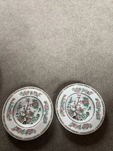 Paar Vintage Minton Chinesische Rose Suppenschalen - Bild 1 von 4