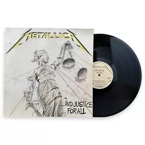 METALLICA - And Justice For All- USED LP VINYL - 1988 EUROPE PRESS - VG+/VG+ - Picture 1 of 15