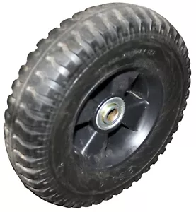2.50-4 Carro de llanta de plástico libre plano Ensamblaje de llanta Dolly Wheel 1/2 "Rodamiento 2" Diámetro interior - Imagen 1 de 2
