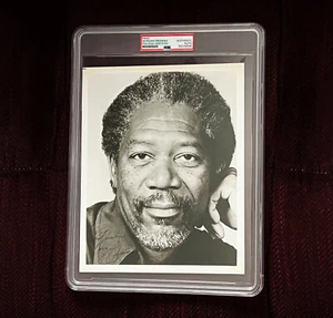 Morgan Freeman Signed PSA/DNA Encased COA Autographed 8X10 Photo Autograph Auto - Picture 1 of 3