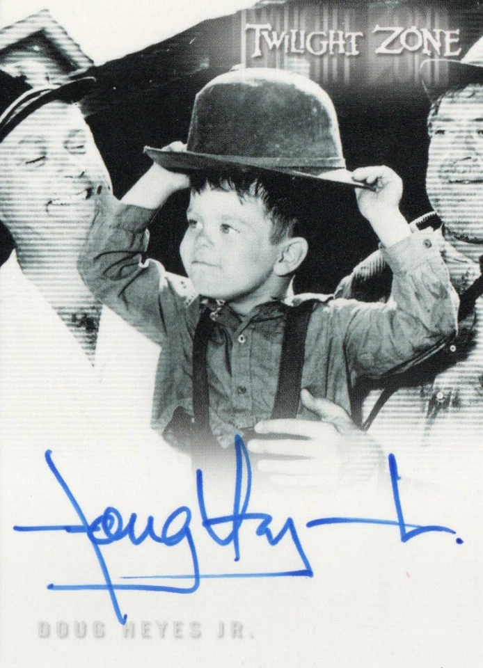 Complete Twilight Zone 50th Ann Auto A-131 Doug Heyes Jr. as Farmer Boy - Image 1 of 1