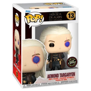 Funko Chase Pop! Figura Vinilo Casa del Dragón Aemond Targaryen Pop 13 BRILLO - Imagen 1 de 2